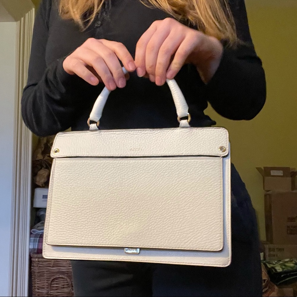 AUTHENTIC Furla Handbag, white/cream